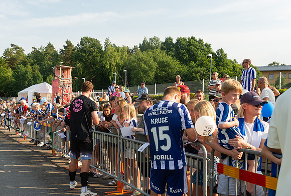 Träningsmatch mellan IFK Göteborg och Hamkam