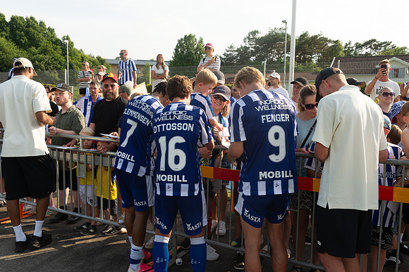 Träningsmatch mellan IFK Göteborg och Hamkam