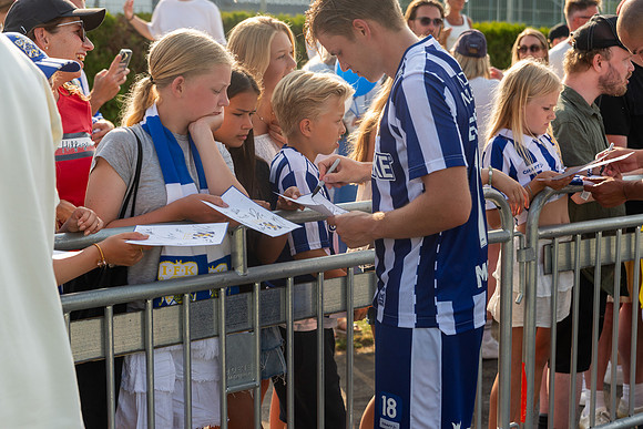 Träningsmatch mellan IFK Göteborg och Hamkam