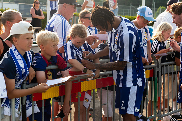 Träningsmatch mellan IFK Göteborg och Hamkam