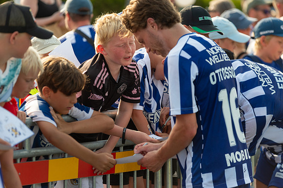 Träningsmatch mellan IFK Göteborg och Hamkam