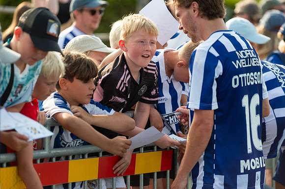 Träningsmatch mellan IFK Göteborg och Hamkam