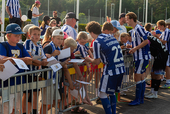 Träningsmatch mellan IFK Göteborg och Hamkam