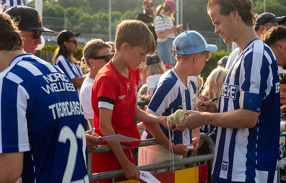 Träningsmatch mellan IFK Göteborg och Hamkam