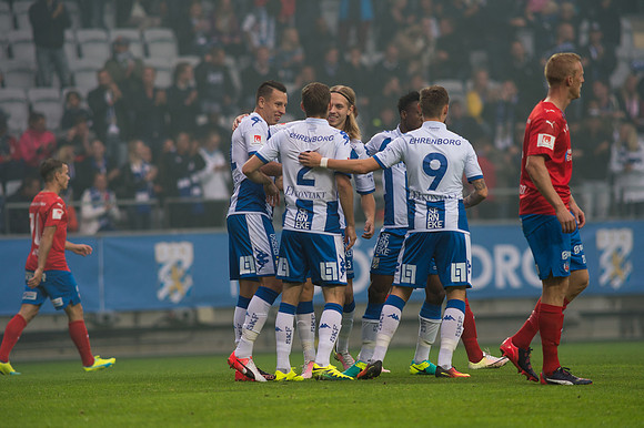 Match Allsvenskan mellan IFK Göteborg och Helsingborgs IF