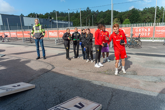 Match i Divistion 2 Västra Götaland Mellan Torslanda IK och IF Böljan Falkenberg