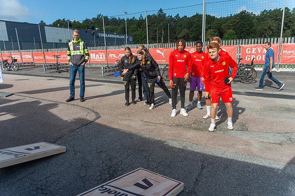 Match i Divistion 2 Västra Götaland Mellan Torslanda IK och IF Böljan Falkenberg