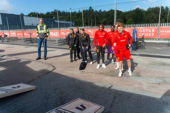 Match i Divistion 2 Västra Götaland Mellan Torslanda IK och IF Böljan Falkenberg
