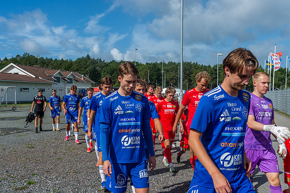 Match i Divistion 2 Västra Götaland Mellan Torslanda IK och IF Böljan Falkenberg