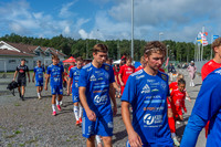 Match i Divistion 2 Västra Götaland Mellan Torslanda IK och IF Böljan Falkenberg