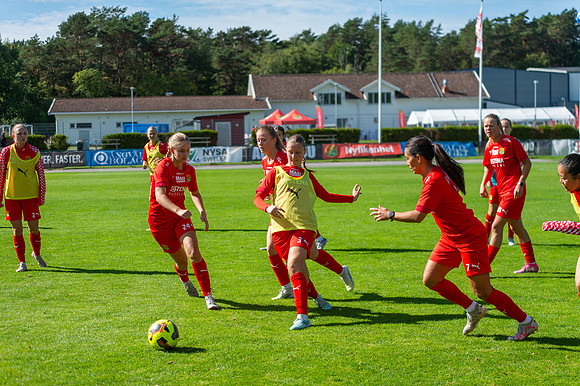Match i Div 3 Damer Mellan Torslanda IK och Näsets BK