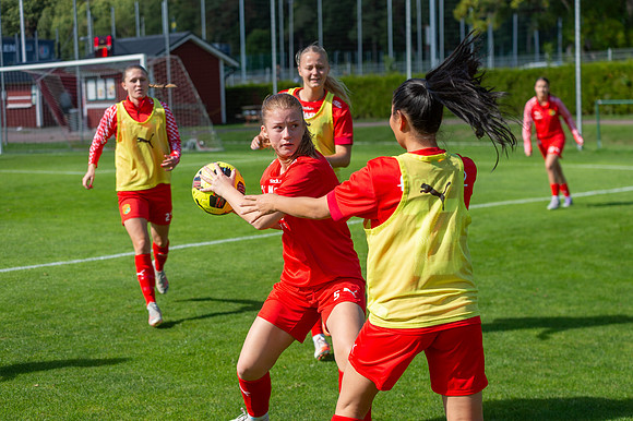 Match i Div 3 Damer Mellan Torslanda IK och Näsets BK