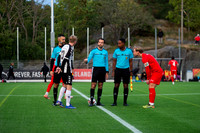 Match i Divistion 2 Västra Götaland Mellan Torslanda IK och Lindome GIF