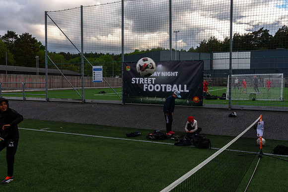 Match i Ettan Södra Mellan Torslanda IK och FC Trollhättan