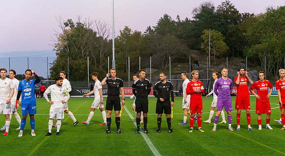 Match i Divistion 2 Västra Götaland Mellan Torslanda IK och IK Kongahälla