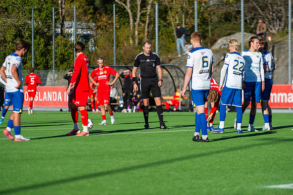 Match i Divistion 2 Västra Götaland Mellan Torslanda IK och Onsala BK