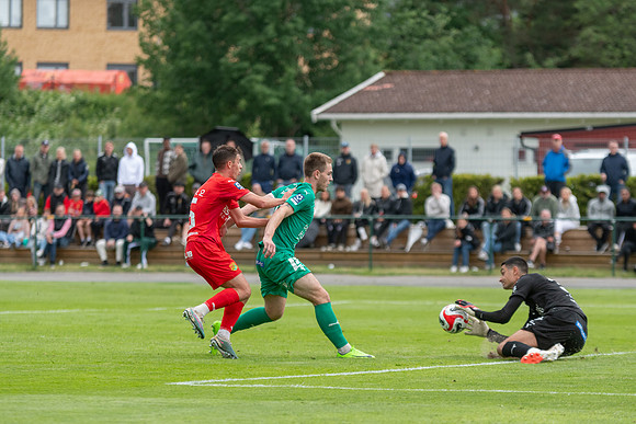 Match i Ettan Södra Mellan Torslanda IK och Ljungskile SK