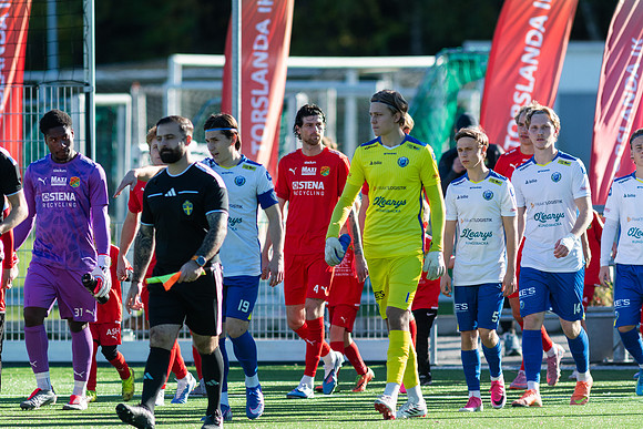 Match i Divistion 2 Västra Götaland Mellan Torslanda IK och Onsala BK