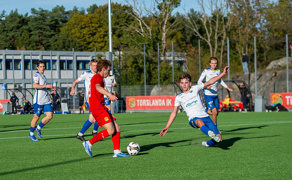 Match i Divistion 2 Västra Götaland Mellan Torslanda IK och Onsala BK