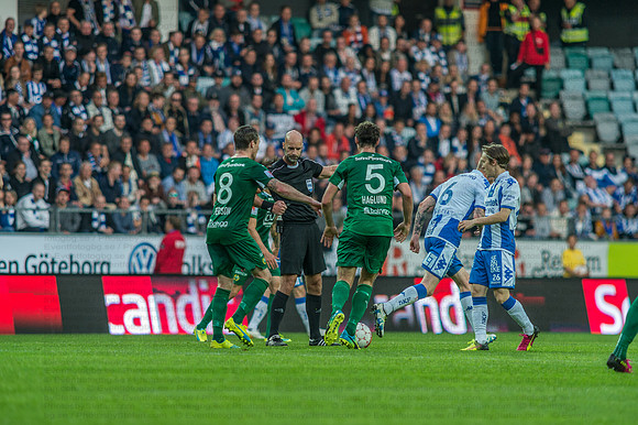 Match Allsvenskan mellan IFK Göteborg och Hammarby IF