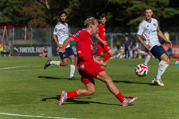 Match i Ettan Södra Mellan Torslanda IK och FC Rosengård