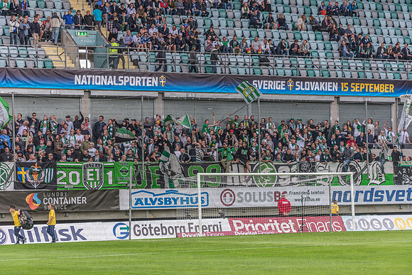 Match Allsvenskan mellan IFK Göteborg och Hammarby IF