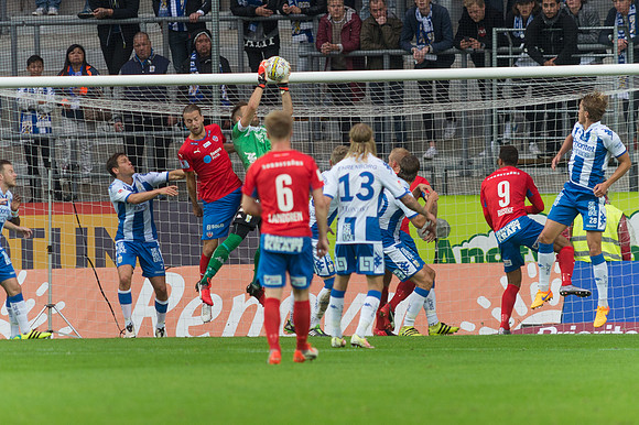 Match Allsvenskan mellan IFK Göteborg och Helsingborgs IF