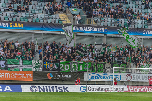 Match Allsvenskan mellan IFK Göteborg och Hammarby IF