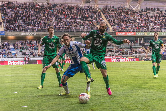 Match Allsvenskan mellan IFK Göteborg och Hammarby IF