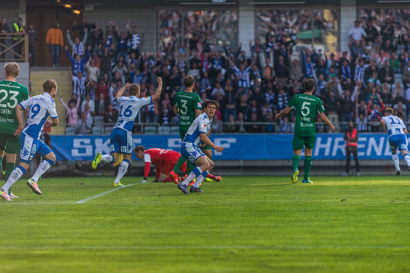 Match Allsvenskan mellan IFK Göteborg och Hammarby IF