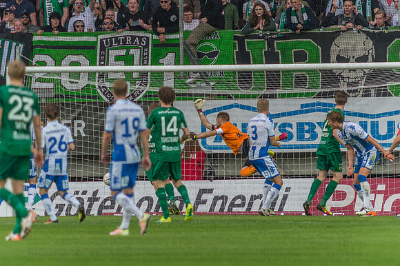 Match Allsvenskan mellan IFK Göteborg och Hammarby IF