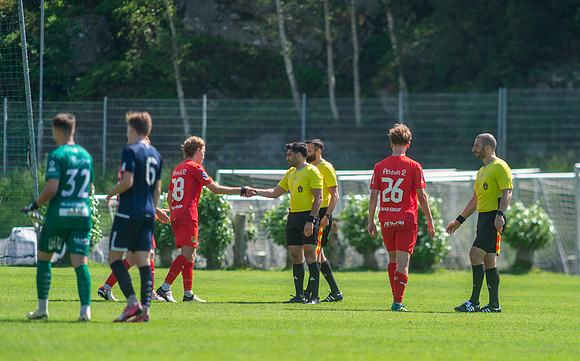 Match i Ettan Södra Mellan Torslanda IK och Tvååkers IF