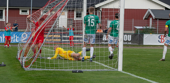 Match i Ettan Södra Mellan Torslanda IK och Jönköpings Södra IF