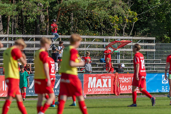 Match i Ettan Södra Mellan Torslanda IK och FC Rosengård