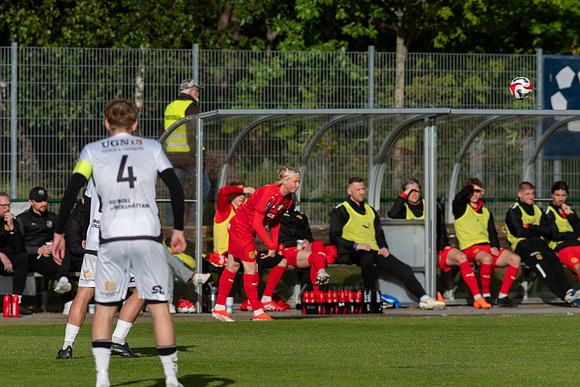 Match i Ettan Södra Mellan Torslanda IK och FC Trollhättan