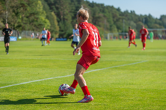Match i Ettan Södra Mellan Torslanda IK och FC Rosengård