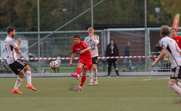 Match i Ettan Södra Mellan Torslanda IK och Oskarshamns AIK