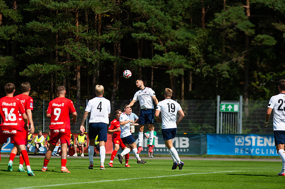 Match i Ettan Södra Mellan Torslanda IK och FC Rosengård 1917