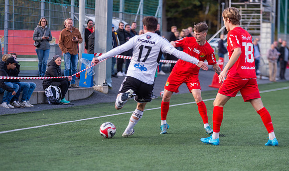 Match i Ettan Södra Mellan Torslanda IK och Oskarshamns AIK