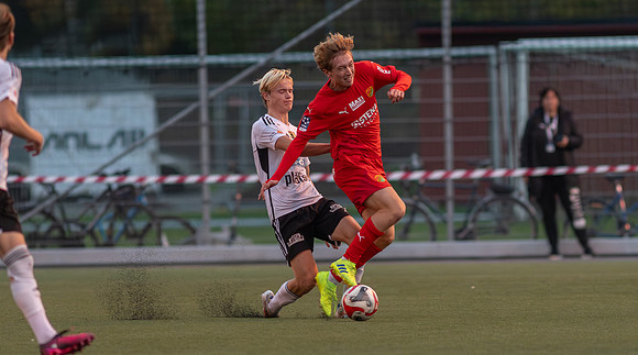 Match i Ettan Södra Mellan Torslanda IK och Oskarshamns AIK