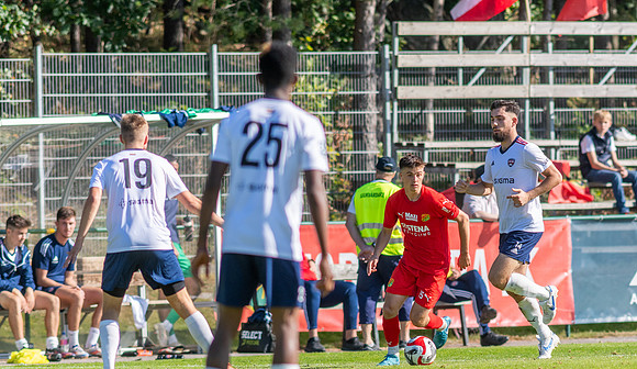 Match i Ettan Södra Mellan Torslanda IK och FC Rosengård