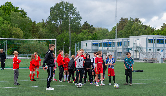 Match i Ettan Södra Mellan Torslanda IK och FC Trollhättan