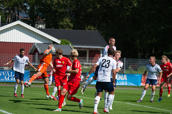 Match i Ettan Södra Mellan Torslanda IK och FC Rosengård 1917