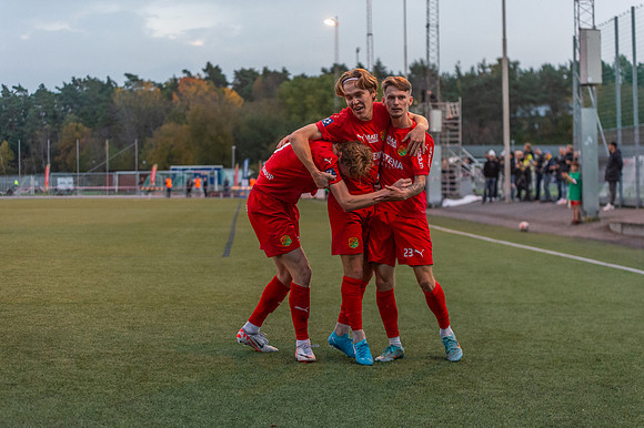 Match i Ettan Södra Mellan Torslanda IK och Oskarshamns AIK