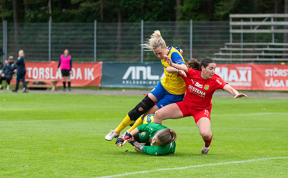 Match i Div 3 Damer Mellan Torslanda IK och Utbynäs SK