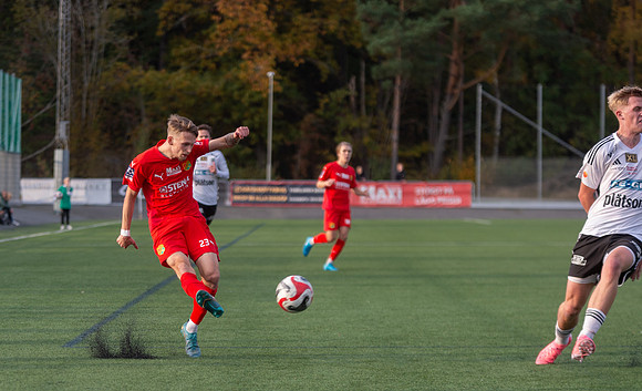 Match i Ettan Södra Mellan Torslanda IK och Oskarshamns AIK