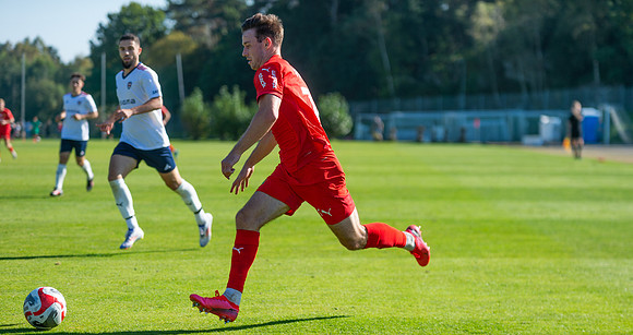 Match i Ettan Södra Mellan Torslanda IK och FC Rosengård