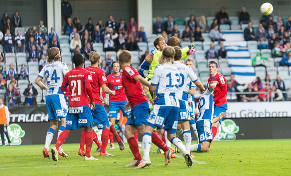 Match Allsvenskan mellan IFK Göteborg och Helsingborgs IF