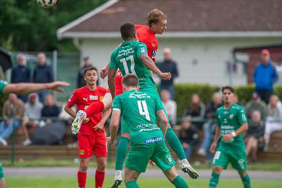 Match i Ettan Södra Mellan Torslanda IK och Ljungskile SK