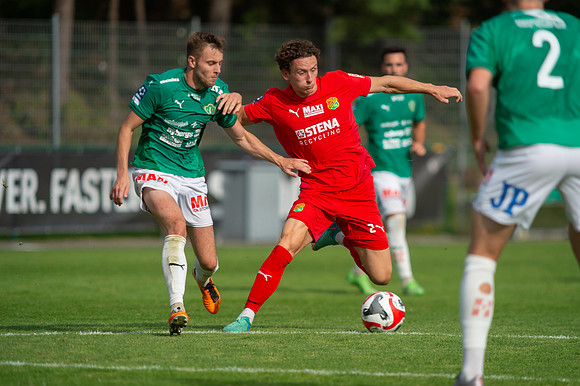 Match i Ettan Södra Mellan Torslanda IK och Jönköpings Södra IF